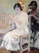 Joaquin Sorolla Flamenco singing oil painting on canvas